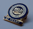 10 year society badge (new)