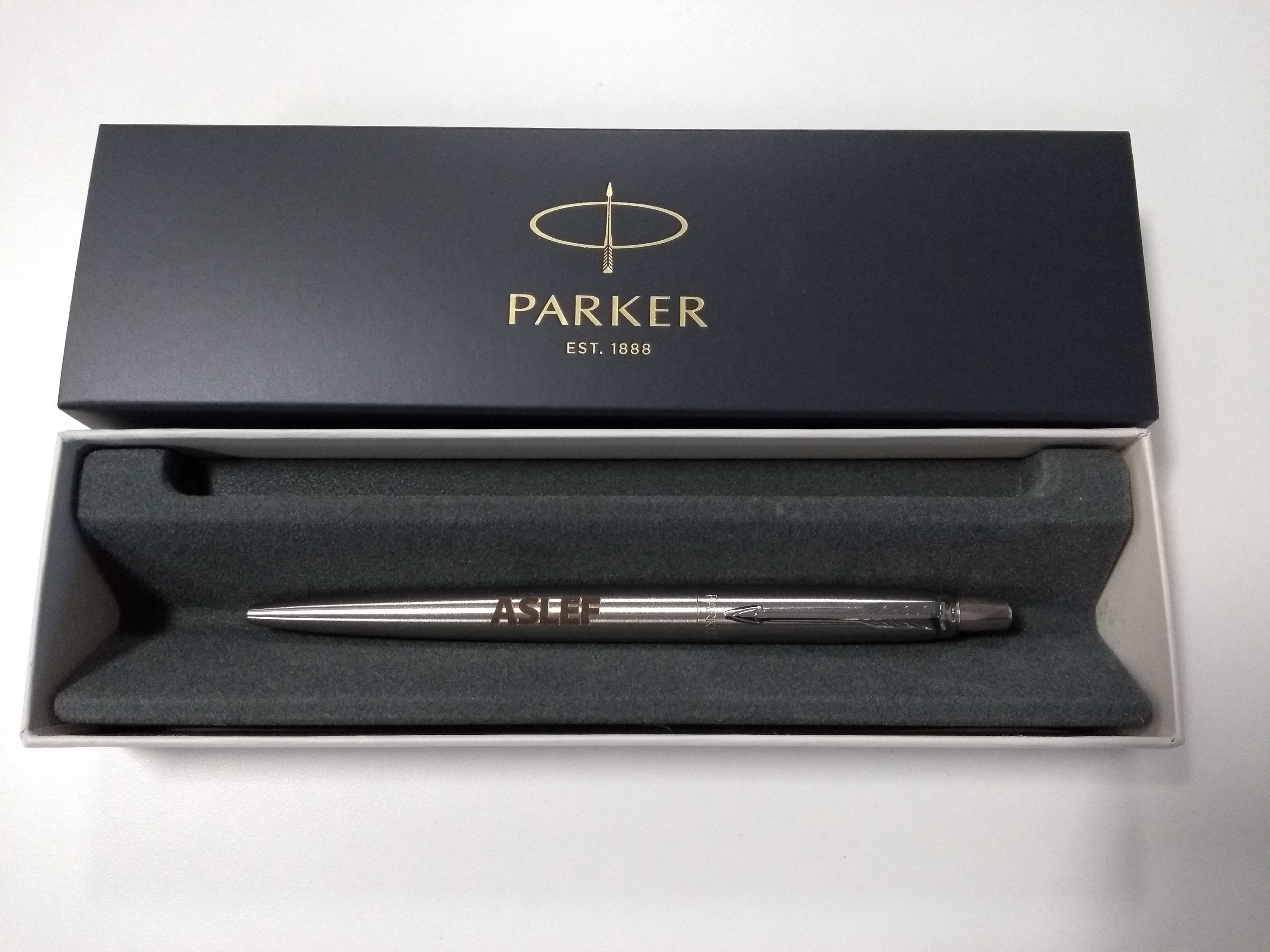 Silver ASLEF Parker pen (single pen)