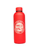 Red Metal Insulated Beverage Bottle