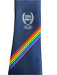 ASLEF Rainbow Stripe Tie