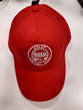 Red baseball cap with ASLEF Logo